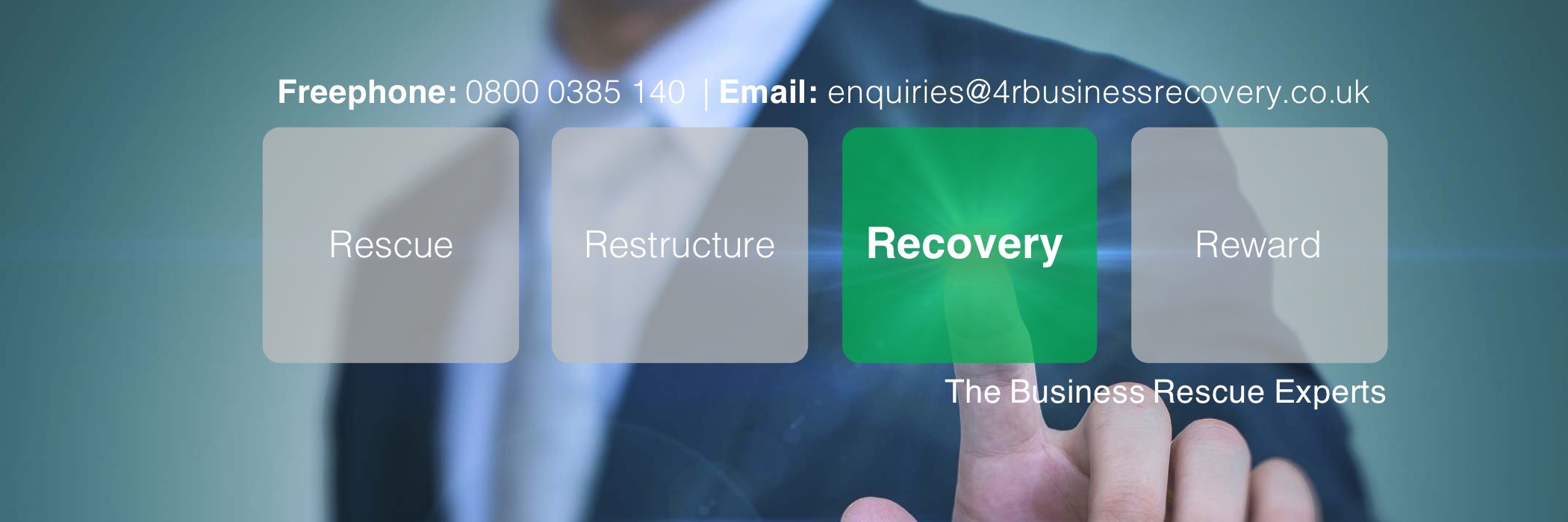 4R Business Recovery banner