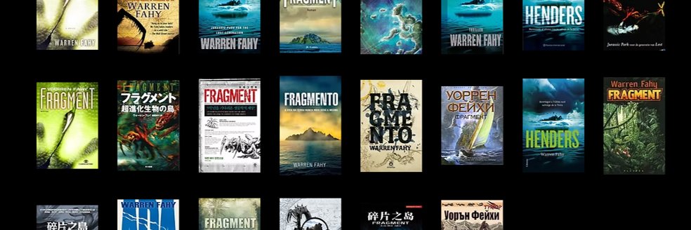 Warren Fahy Author banner