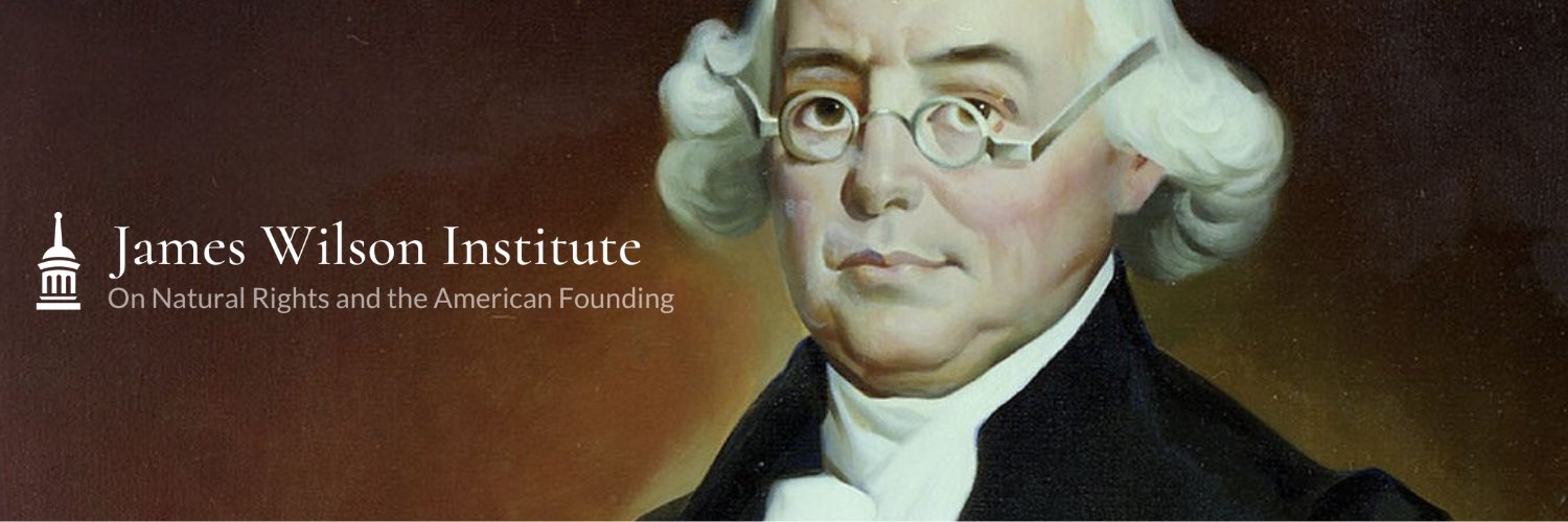 James Wilson Institute banner