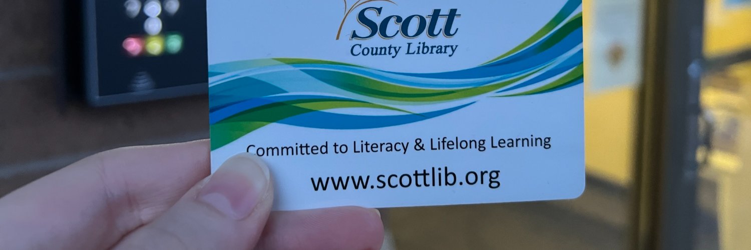 Scott County Library banner