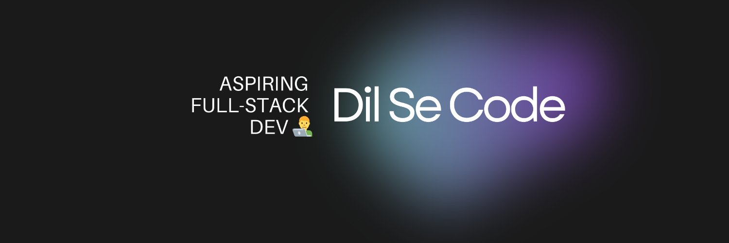 dilsecode's profile banner image