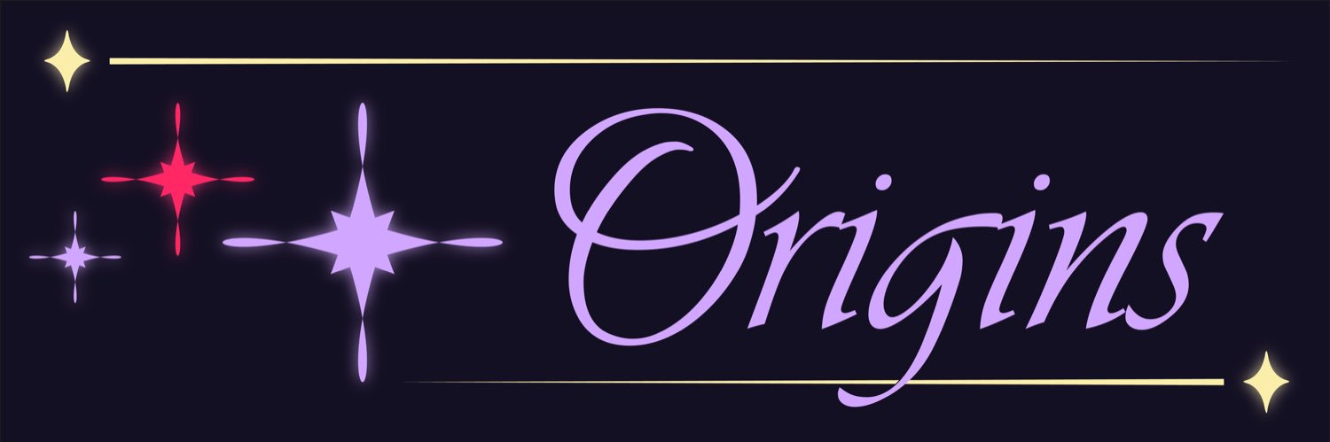 Origins 💫 banner