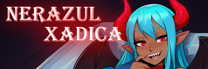 Nerazul Xadica, Blue-Haired Demon Succubus🔞 banner