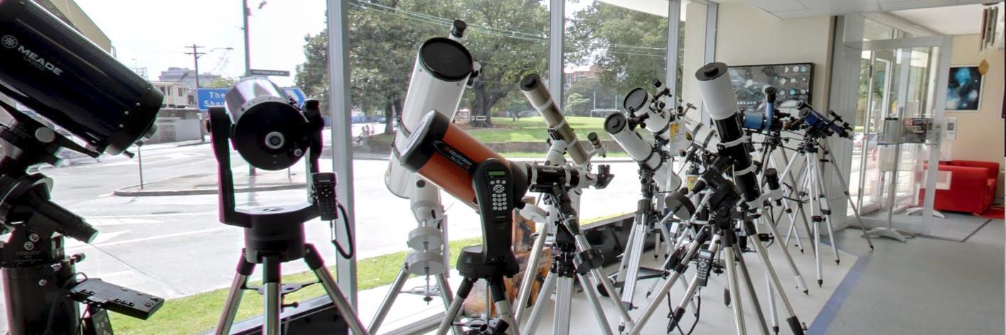 The Binocular & Telescope Shop, Australia banner