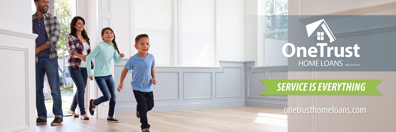 OneTrust Home Loans banner