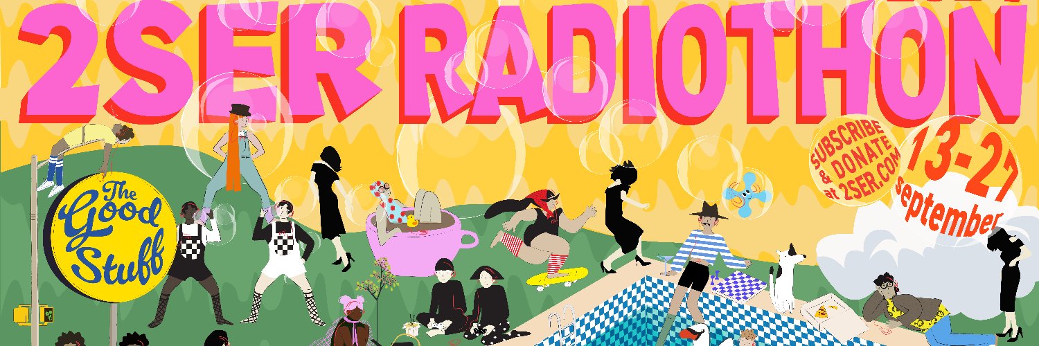 2SER 107.3's banner