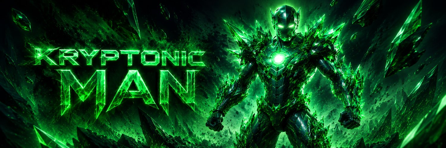 KryptonicMan's profile banner image