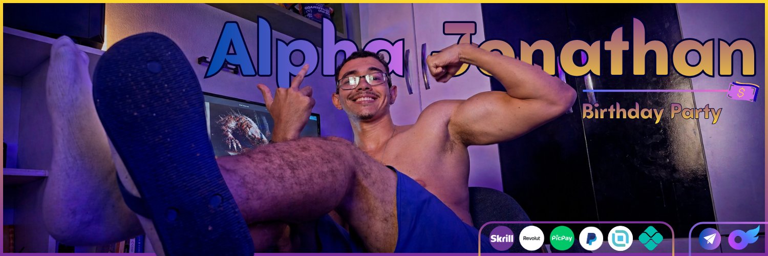 Alpha Jonathan - Birthday Party 🎂 banner