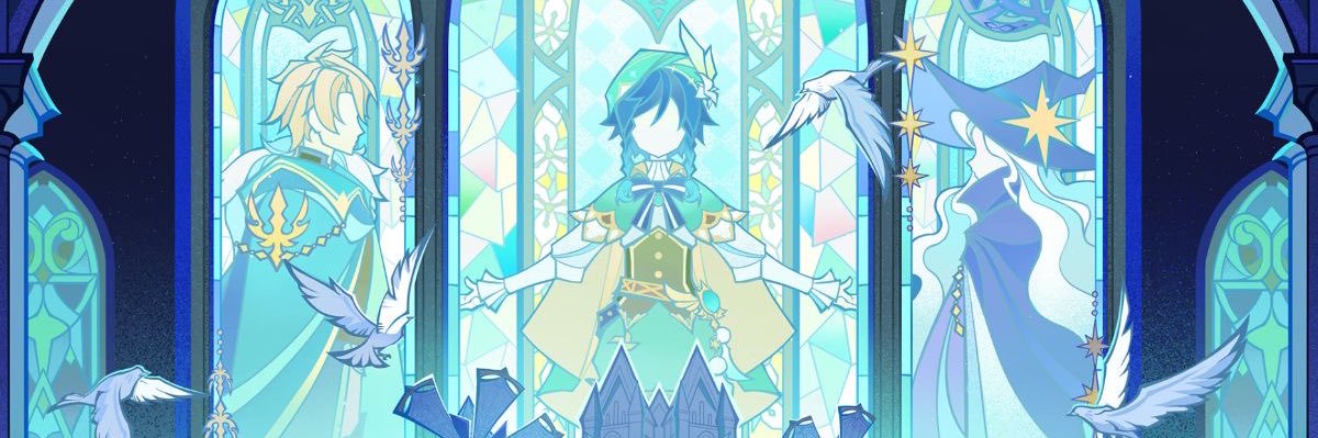 timely mondstadt 𖣘 banner