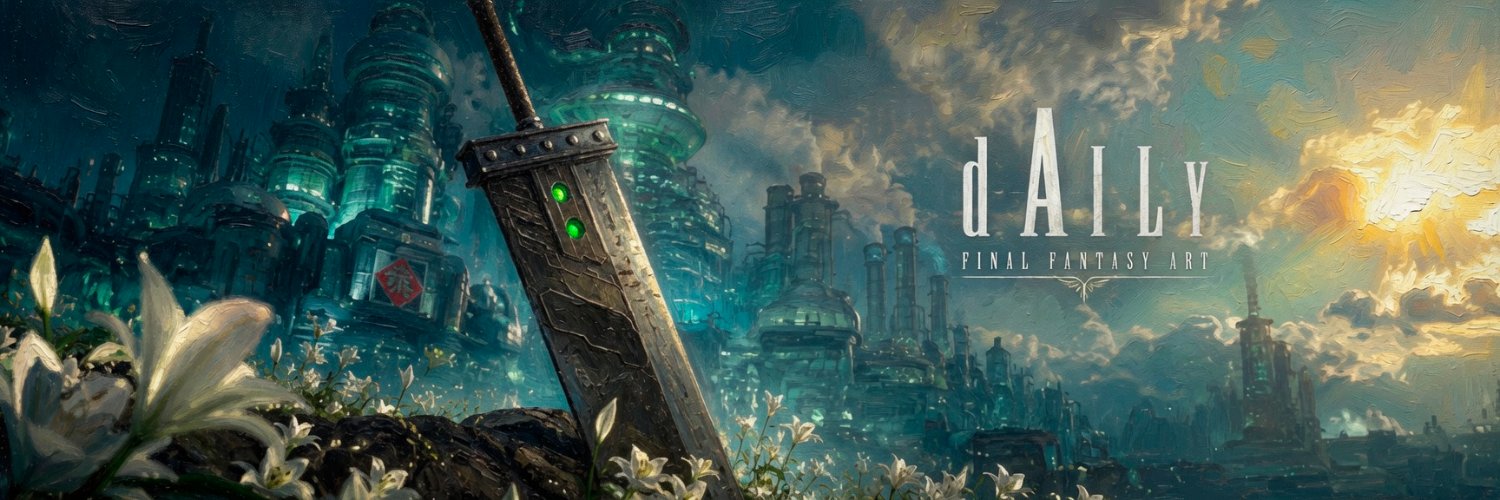 dAIly Final Fantasy Art | FF7 Revelation ☄️ banner