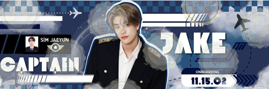 Boarding with Captain Jake 👨‍✈️✈️💙 banner