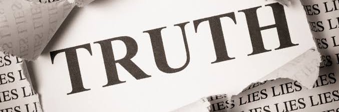 The Truth banner