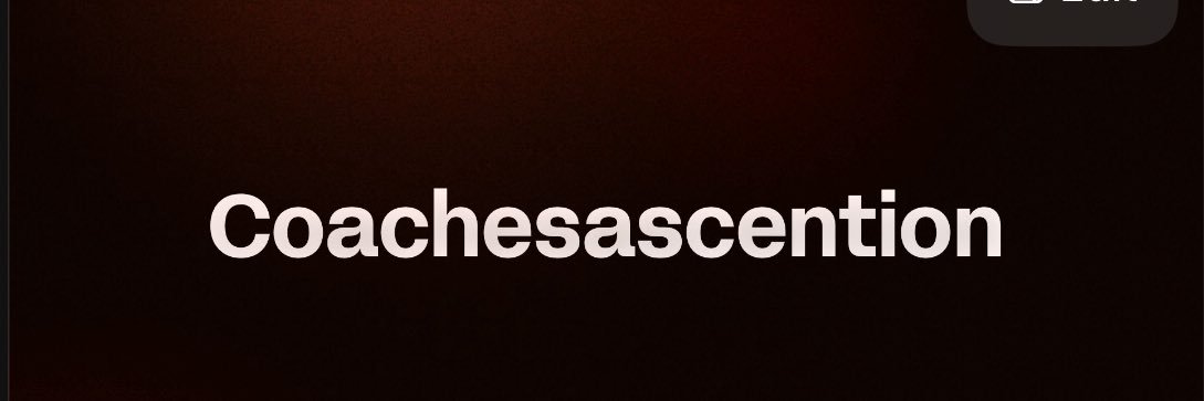 Coachesascensio's profile banner image