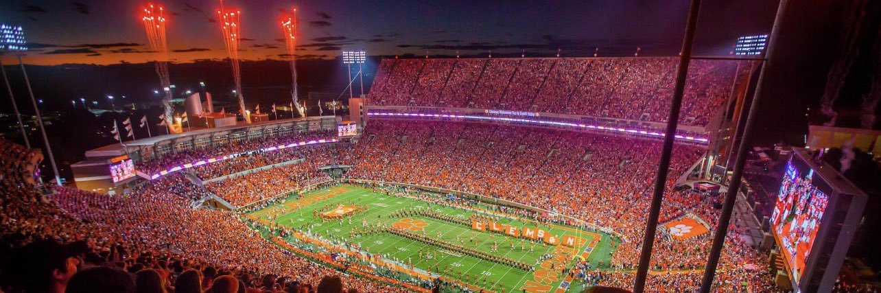 Clemson Report banner