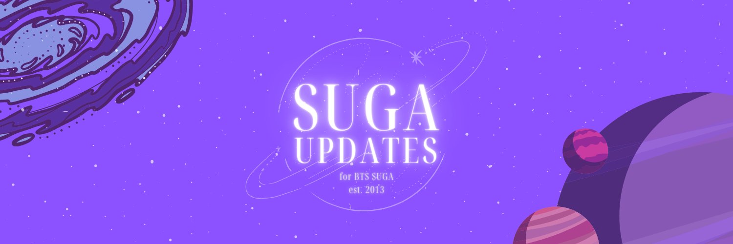 ⟭⟬ SUGA UPDATES ⟬⟭ banner