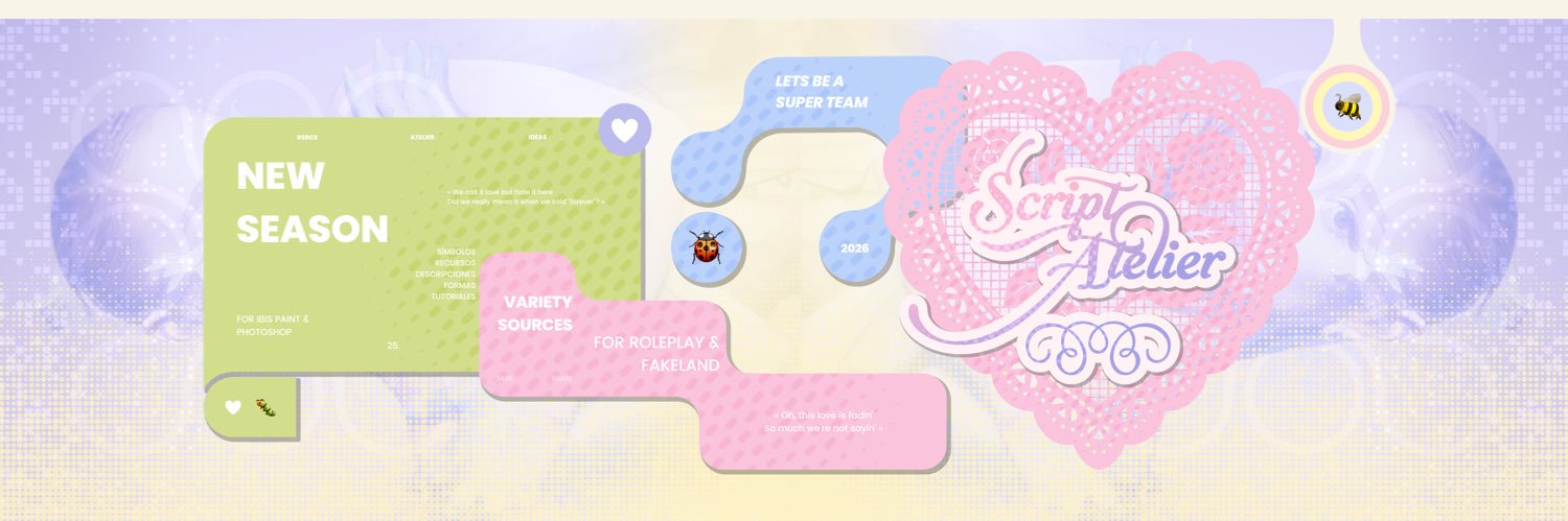 Script Atelier. 𑣿 banner