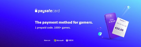 paysafecard Profile Banner