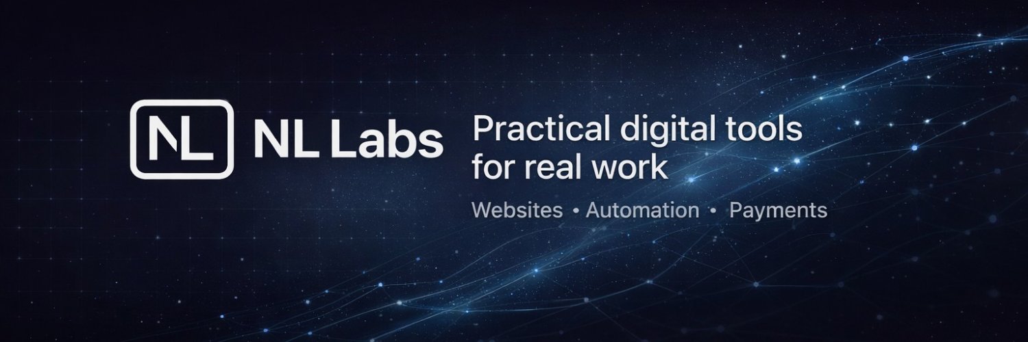 NL Labs banner