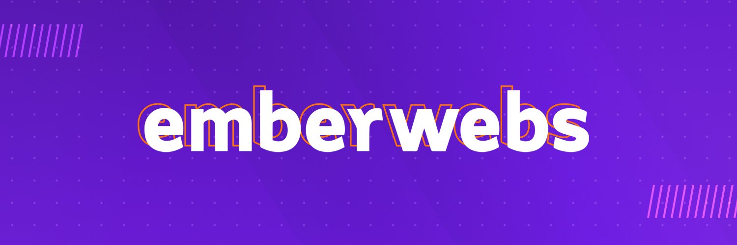 EmberWebs, Inc. 🔥 banner
