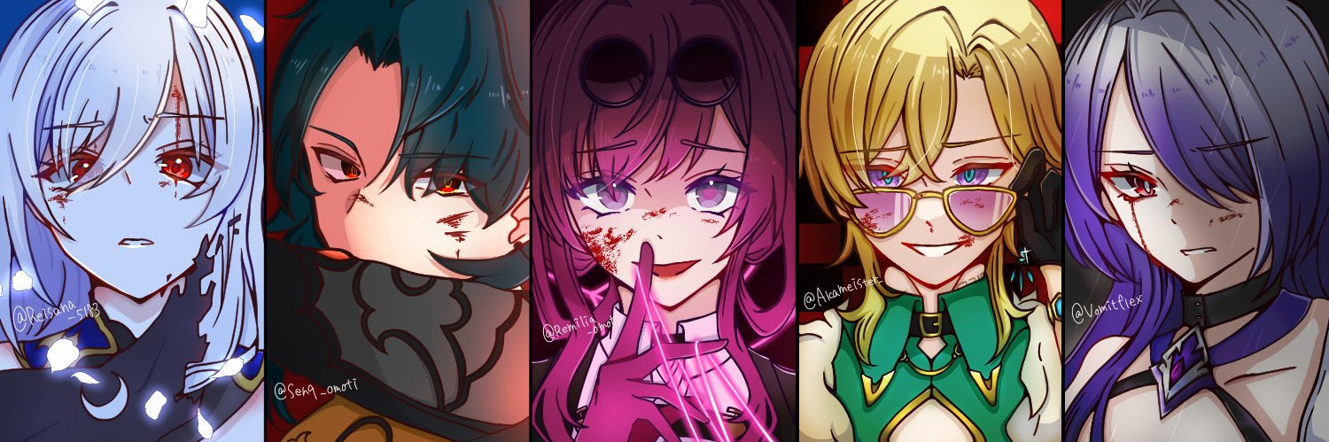 V banner