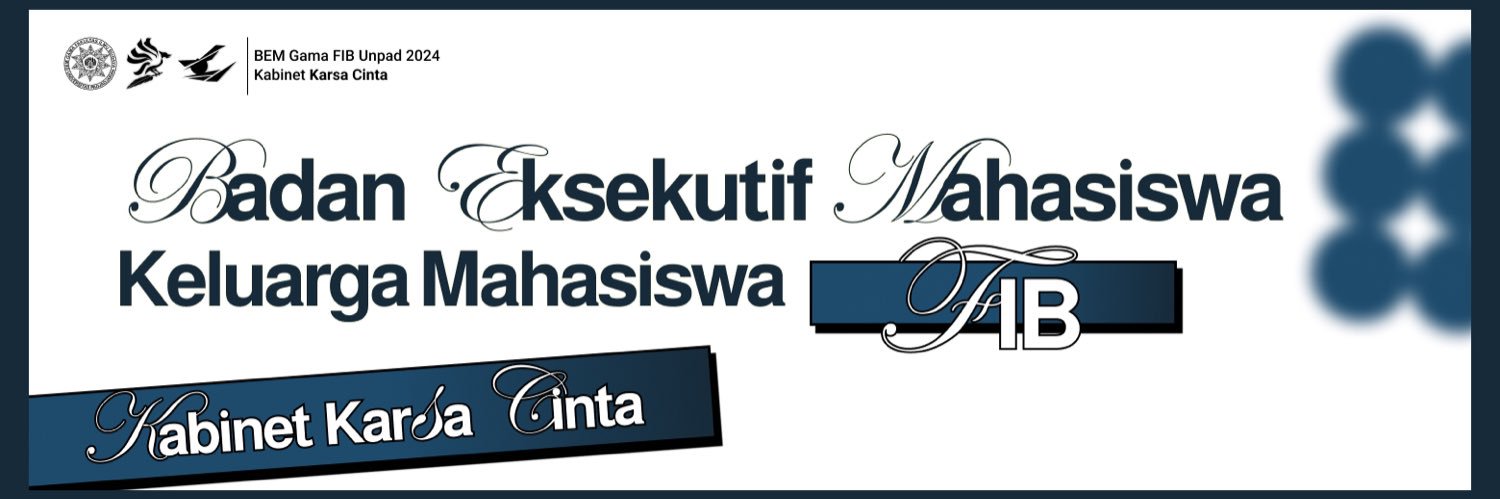 BEM Gama FIB Unpad banner