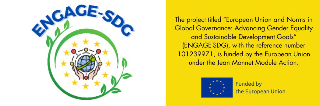 ENGAGE SDG banner