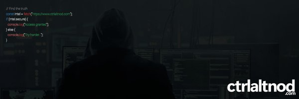 ctrlaltnod Profile Banner