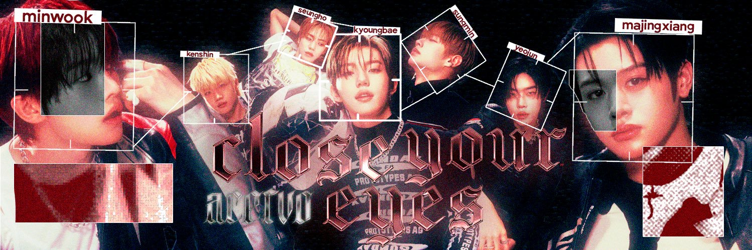 acervo close your eyes banner