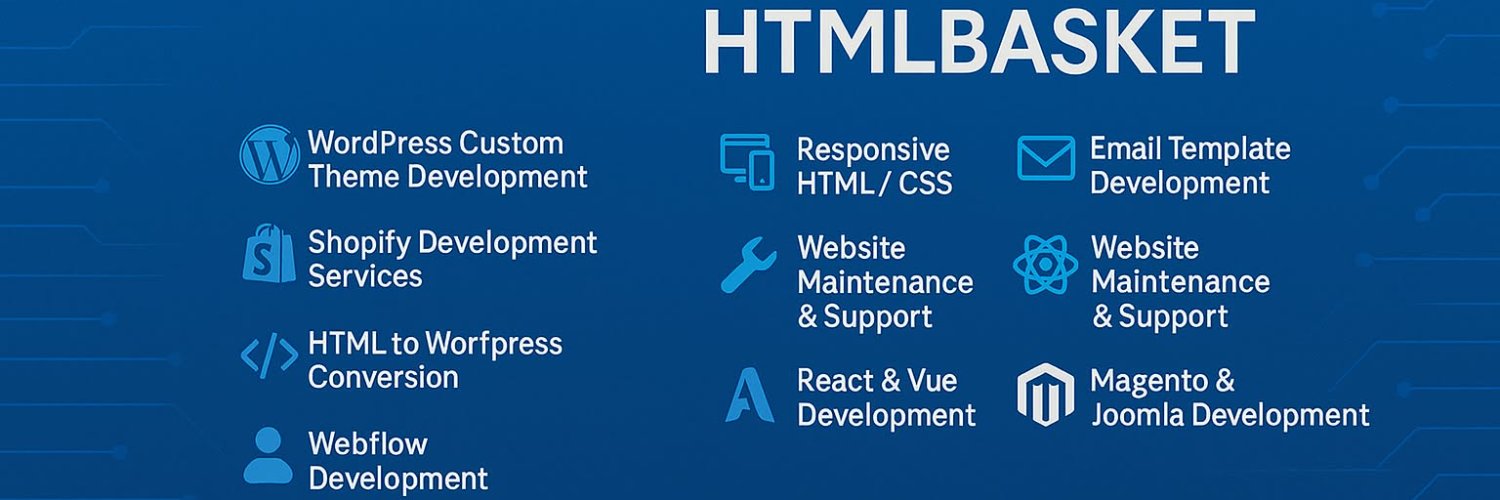 HTMLBasket banner
