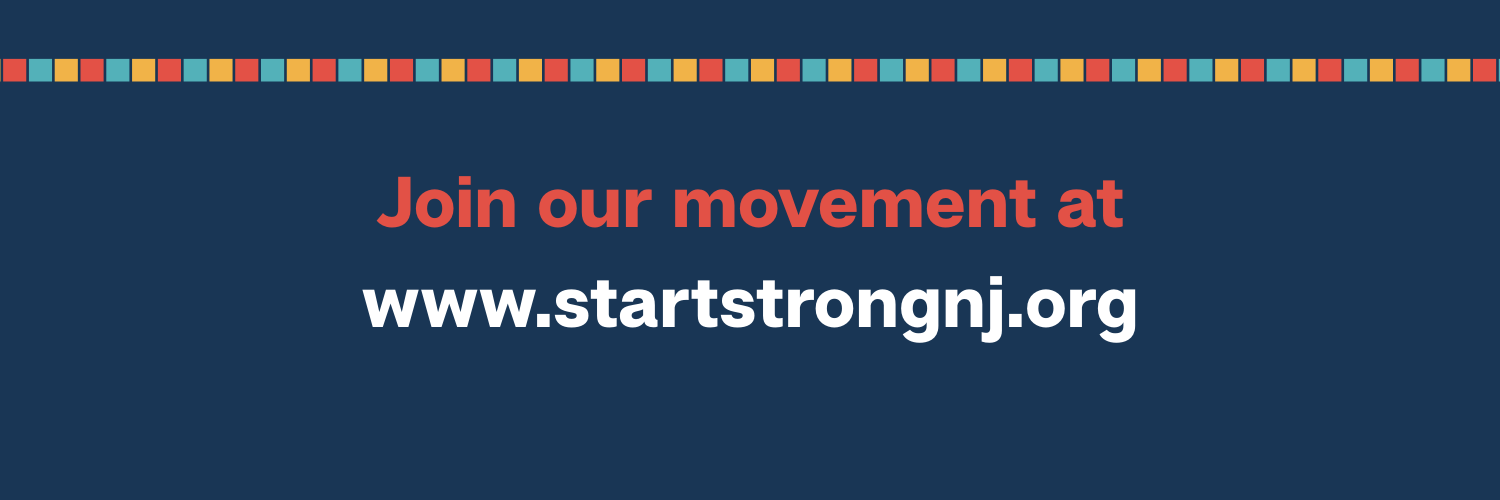 Start Strong NJ banner