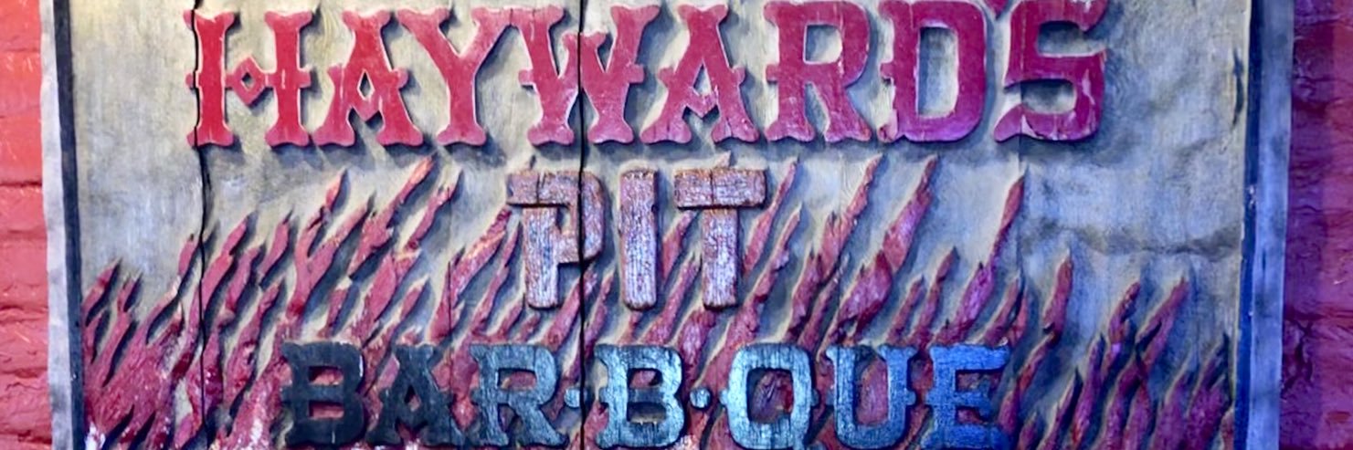Hayward's Pit BBQ banner