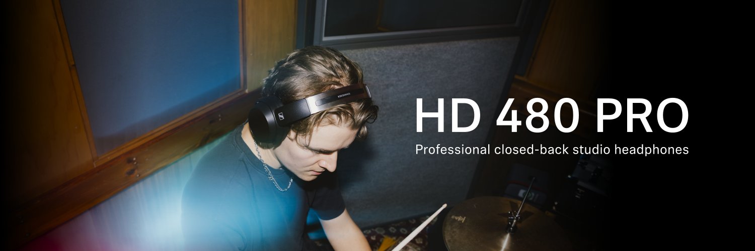Twitter banner for @Sennheiser