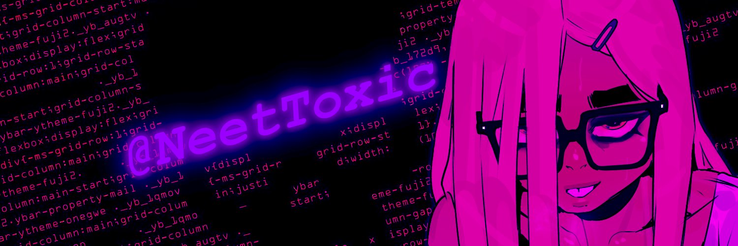 🤓...𝕋𝕠𝕩𝕚𝕔 𝔾𝕒𝕞𝕖𝕣... 🤓 banner