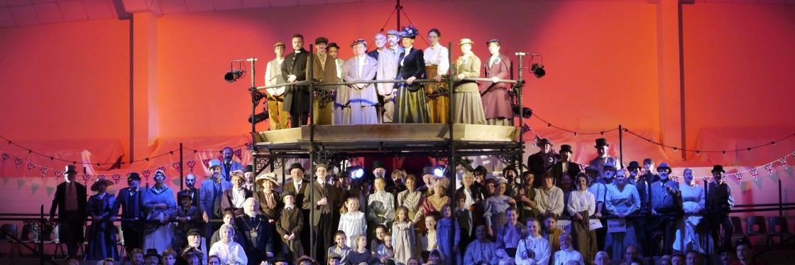 Dorchester Community Plays Association banner