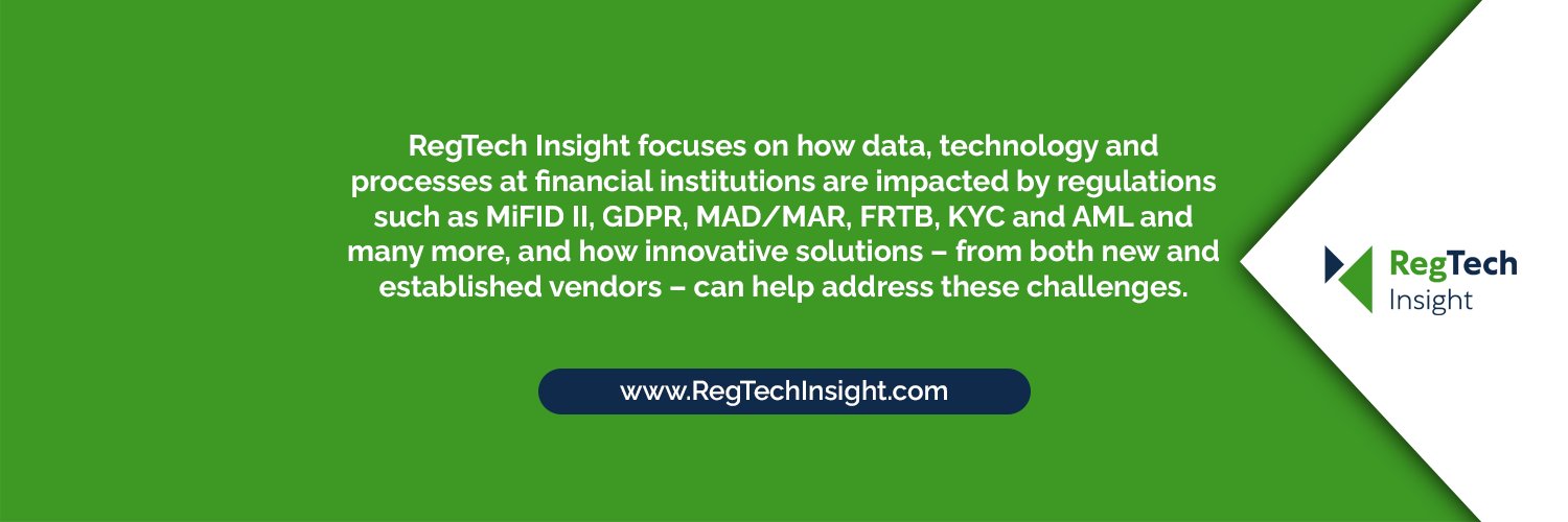 RegTech Insight banner