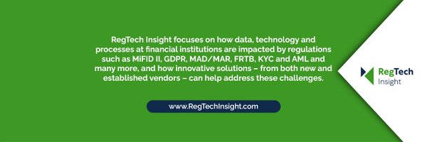 RegTechInsight Profile Banner