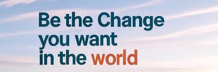 Bethechange banner