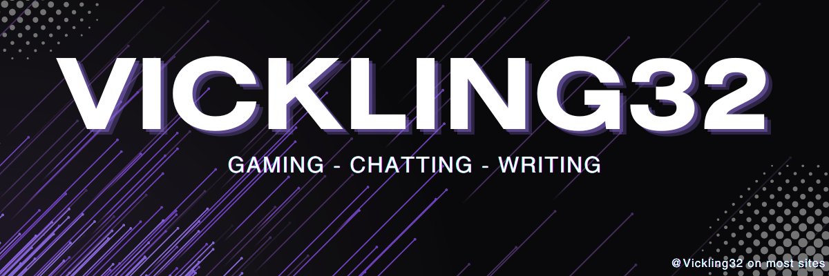 Vickling32's profile banner image