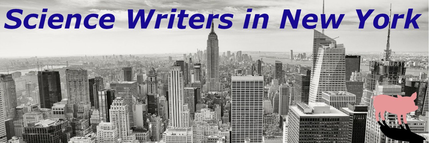 Science Writers in New York aka SWINY 🐷 banner