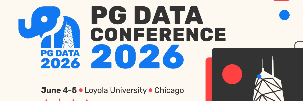 PGDATA 2026 banner