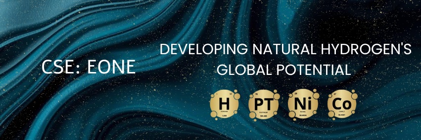 Element One Hydrogen and Critical Minerals banner