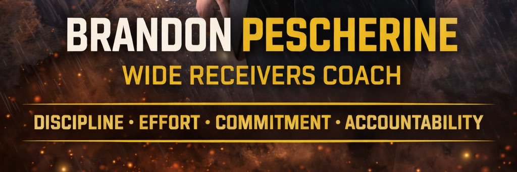 Coach Brandon Pescherine banner