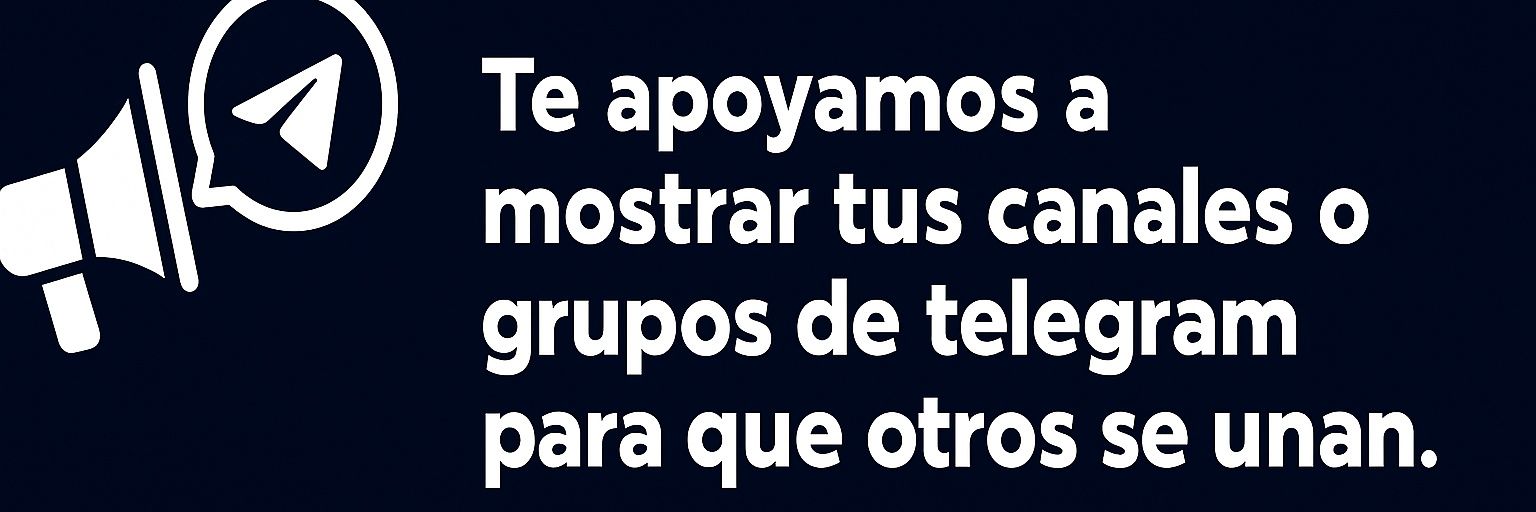 Difunde tu proyecto Telegram banner