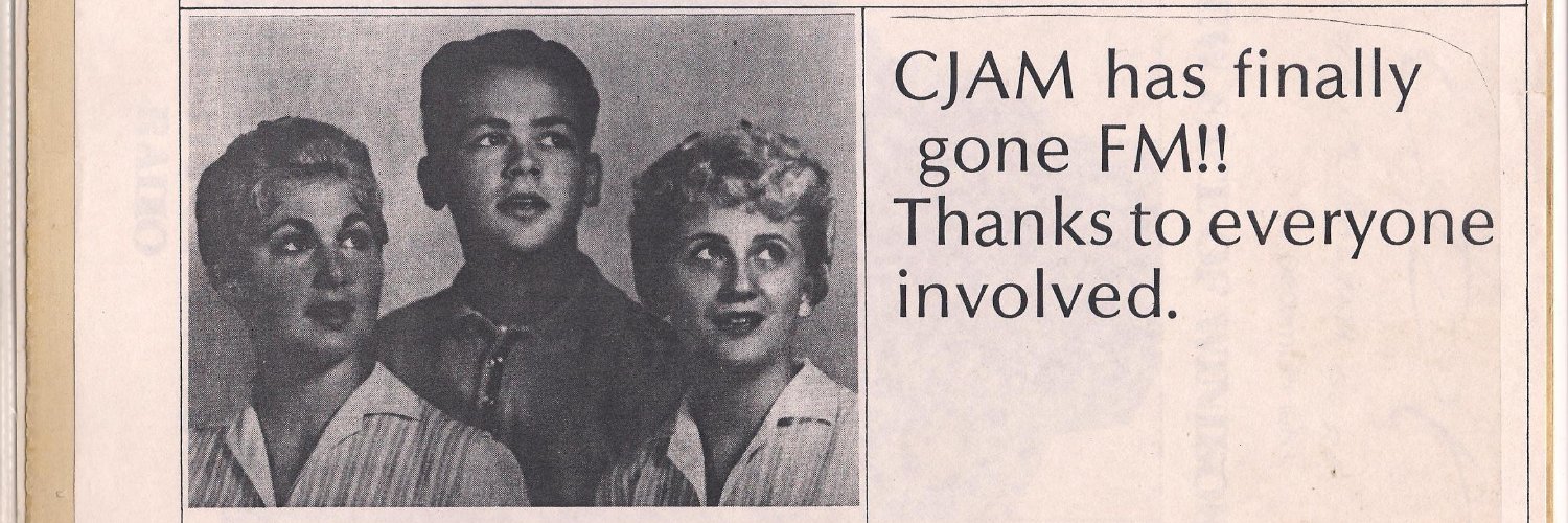 CJAM 99.1 FM banner