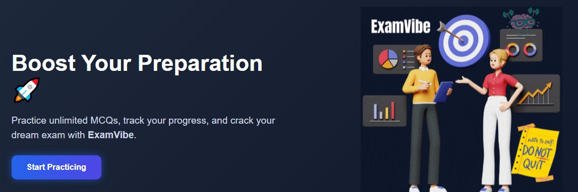 examvibee's profile banner image
