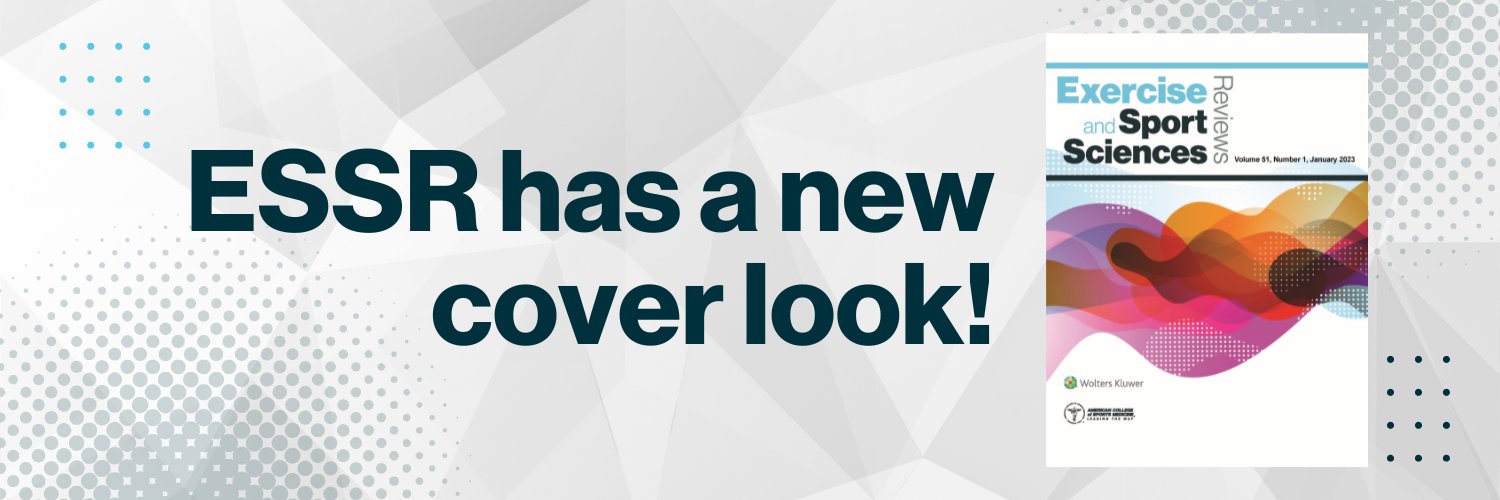 Exercise and Sport Sciences Reviews banner