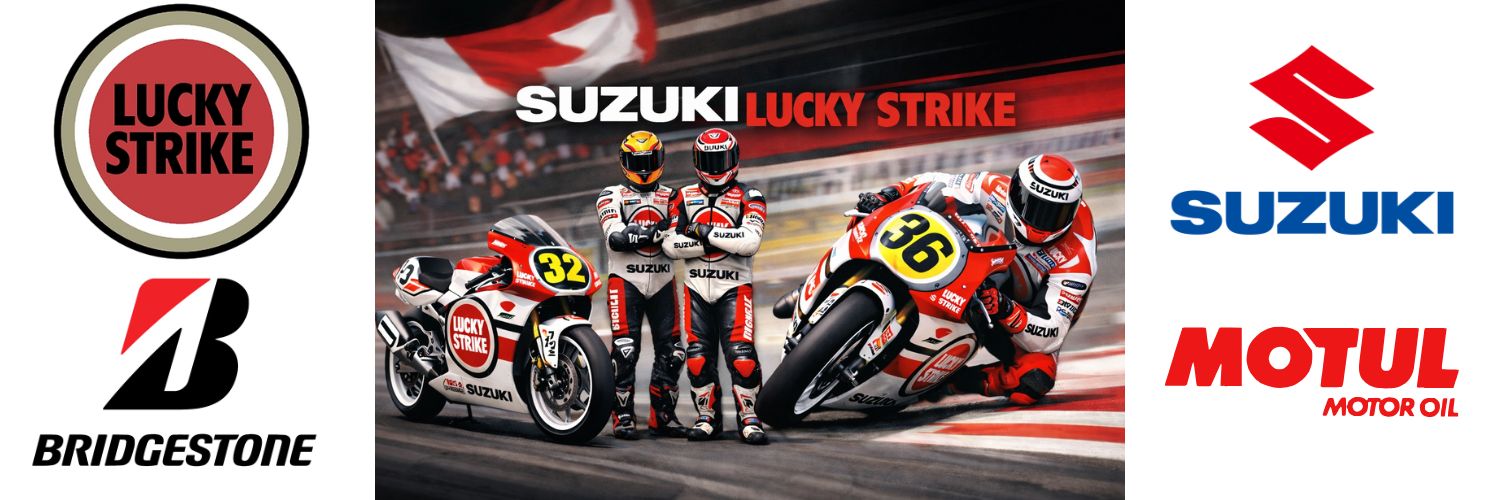 Lucky Strike Suzuki SIM banner