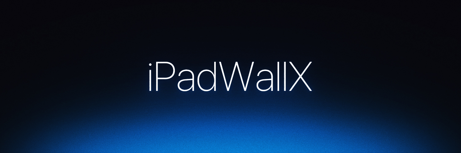 iPad Wallpaper X banner