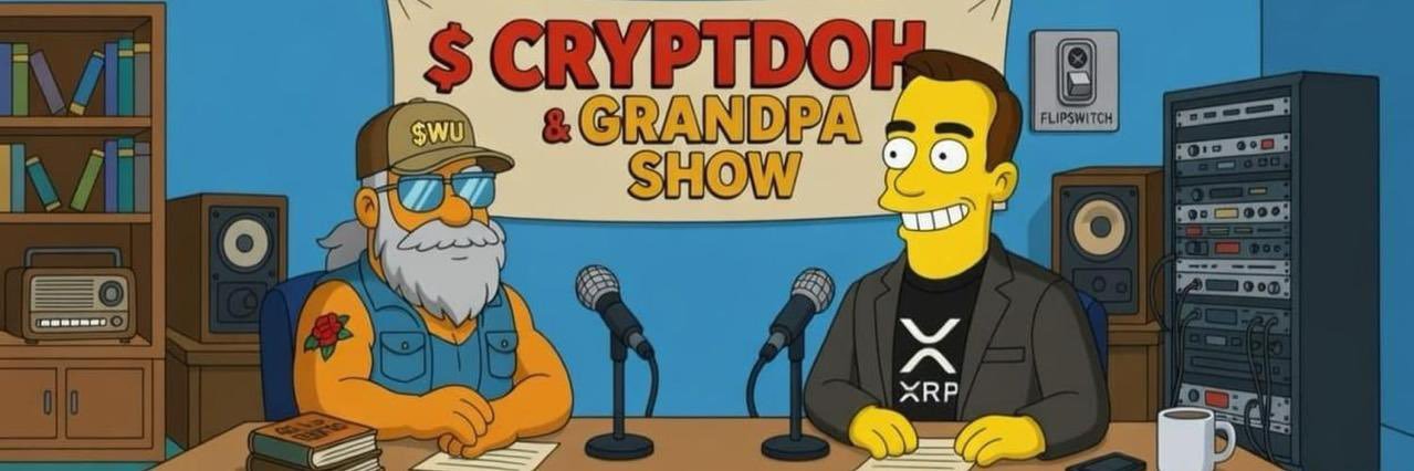$CryptoDoh & Grandpa Show banner