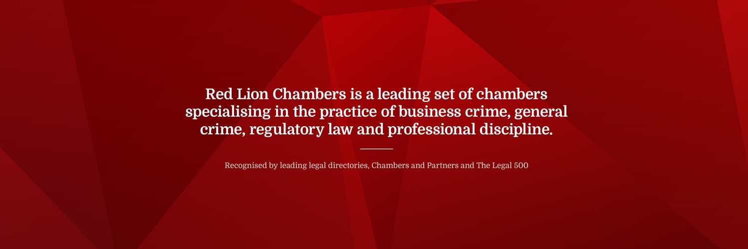 Red Lion Chambers banner